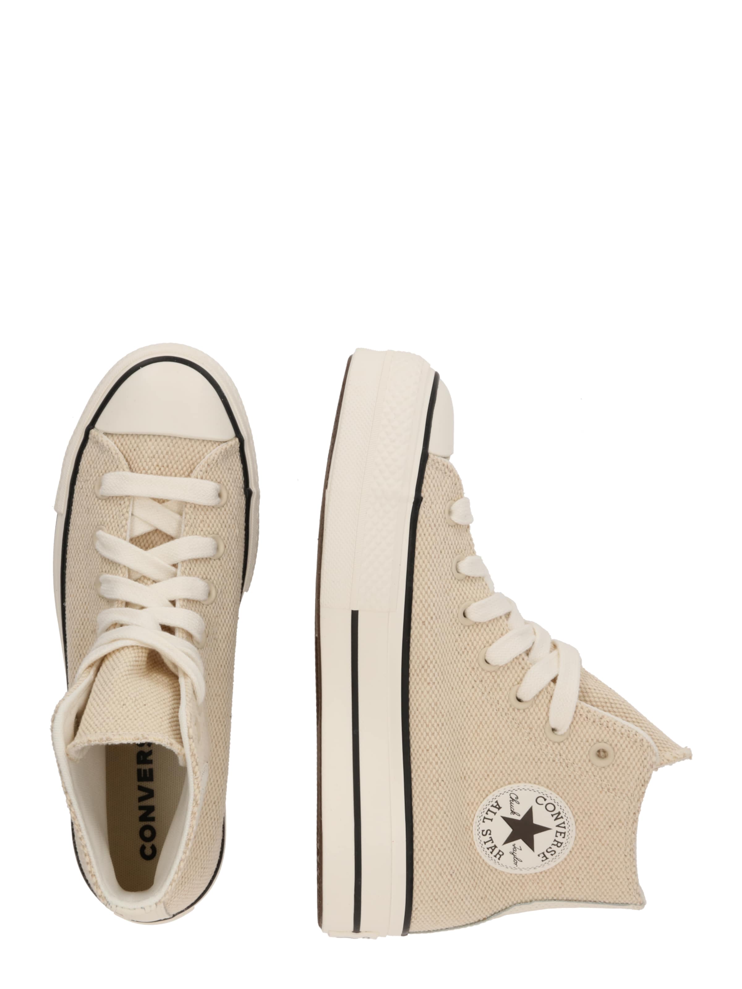 Baskets hautes 'CHUCK TAYLOR ALL STAR' CONVERSE en beige