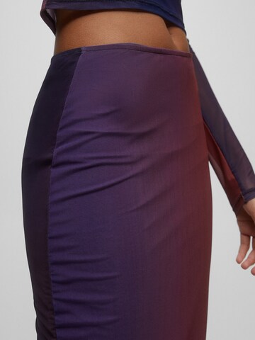 Pull&Bear Skirt in Purple