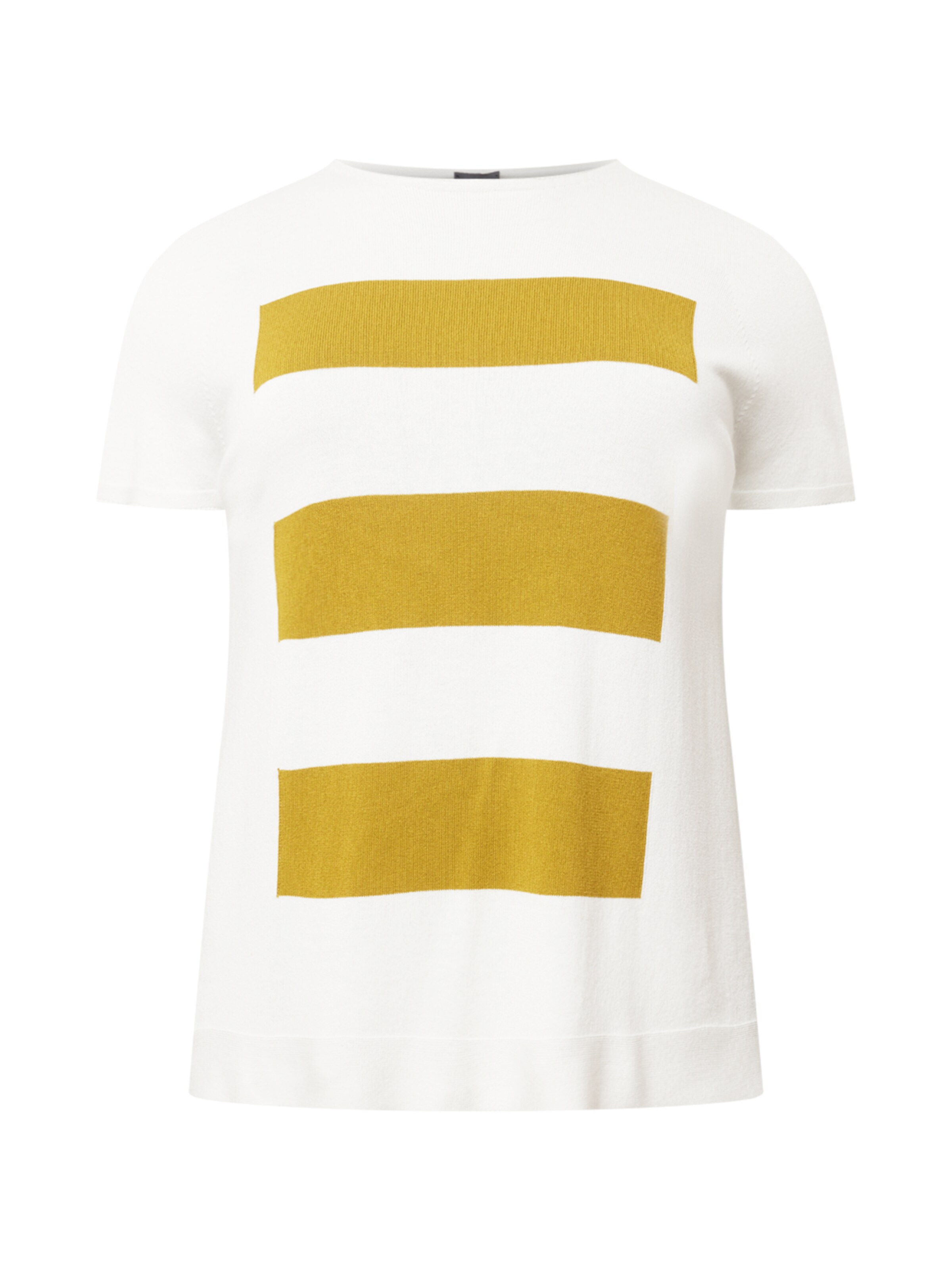 Pull-over 'APICE' Persona by Marina Rinaldi en blanc : devant