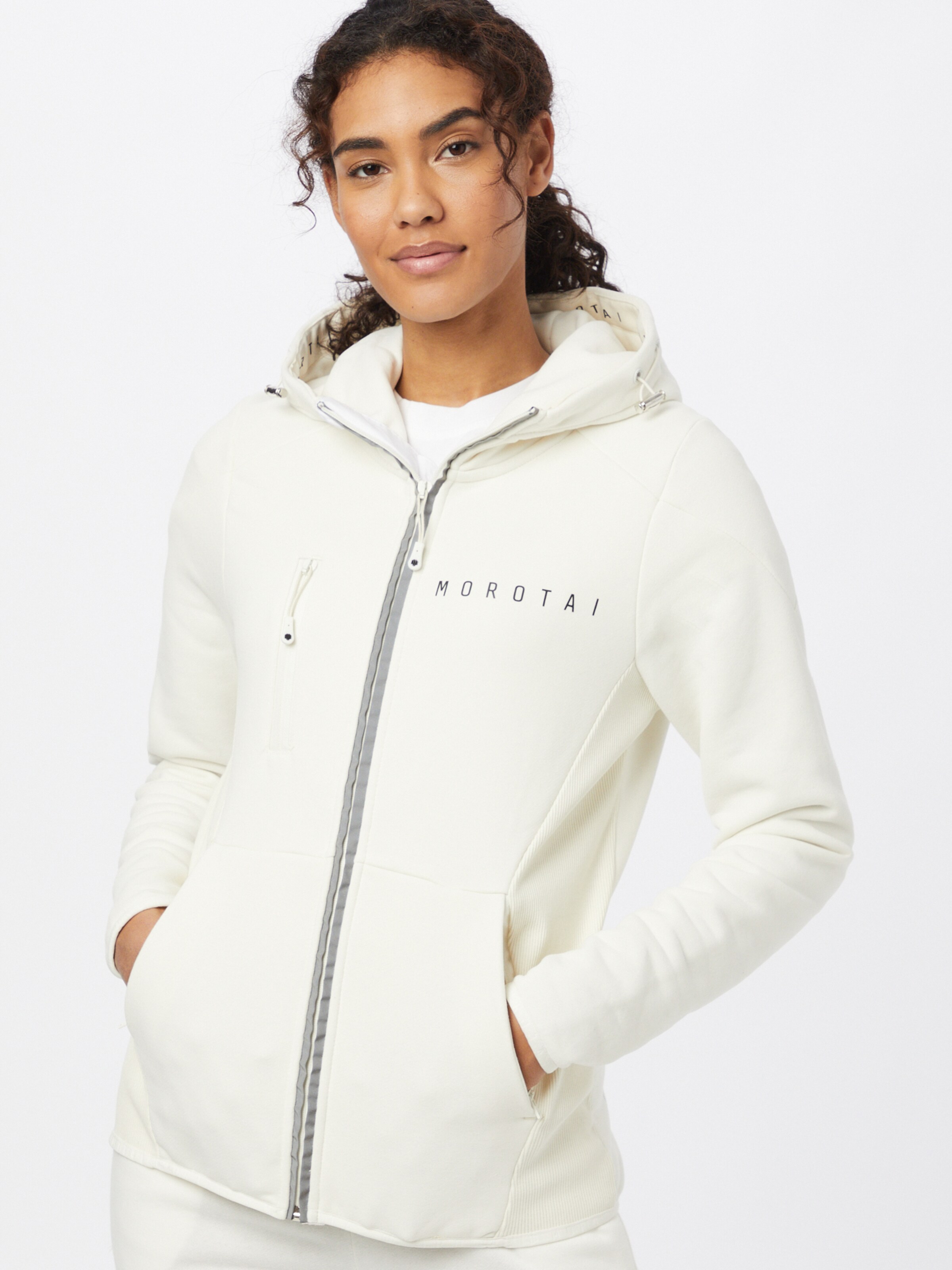Frauen Sportarten MOROTAI Sweatjacke in Weiß - NR49142 Frauen Sportarten MOROTAI Sweatjacke in Weiß - NR49142