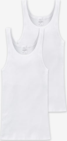 SCHIESSER Undershirt in White: front