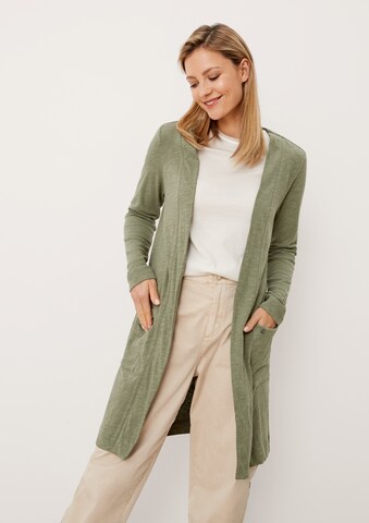 Cardigan s.Oliver en vert : devant