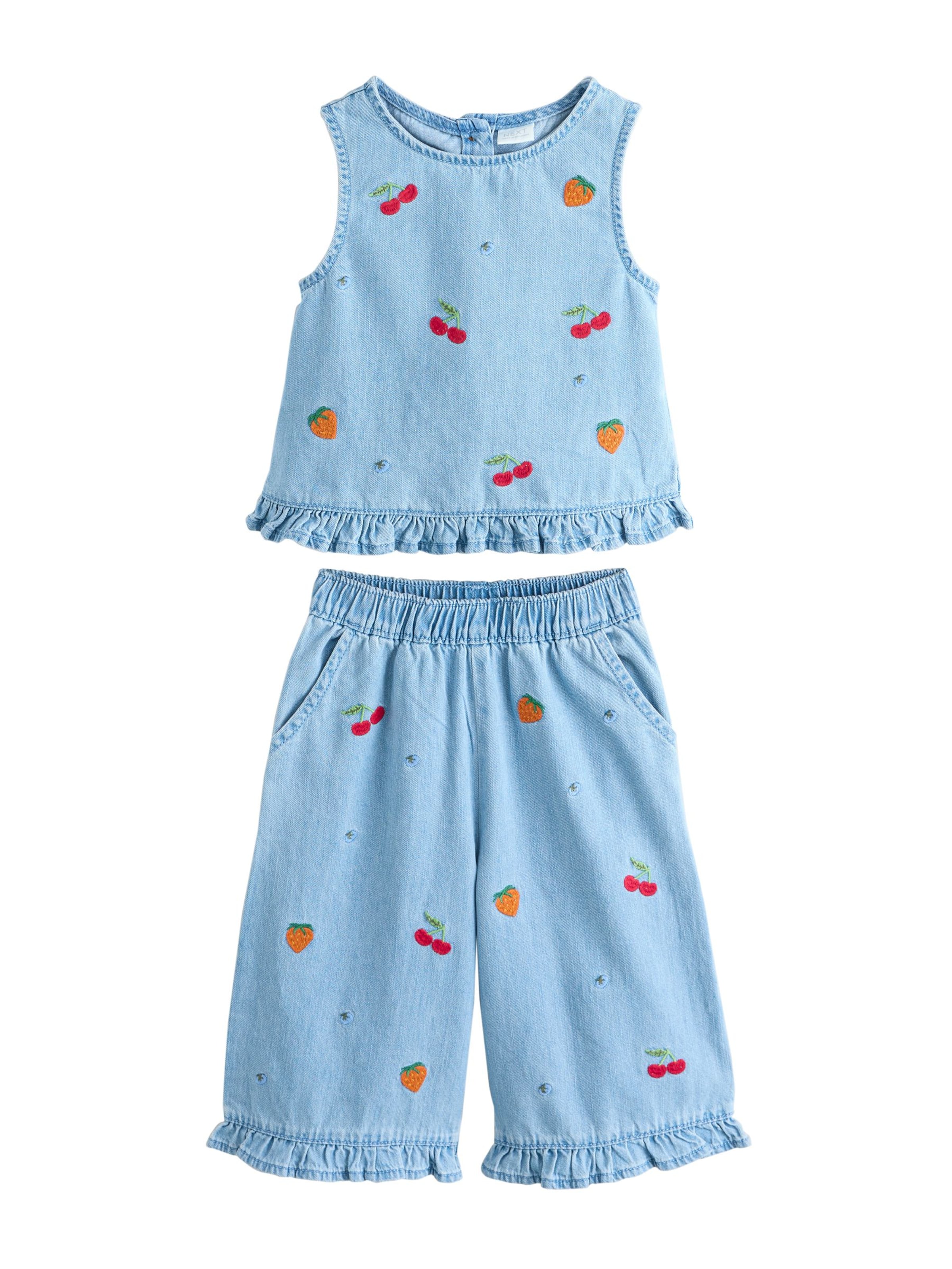 Next Set in Blue denim / Green / Orange / Red, Item view