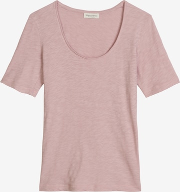 T-shirt Marc O'Polo en violet : devant
