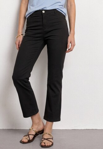 STREET ONE Regular Pants in Black