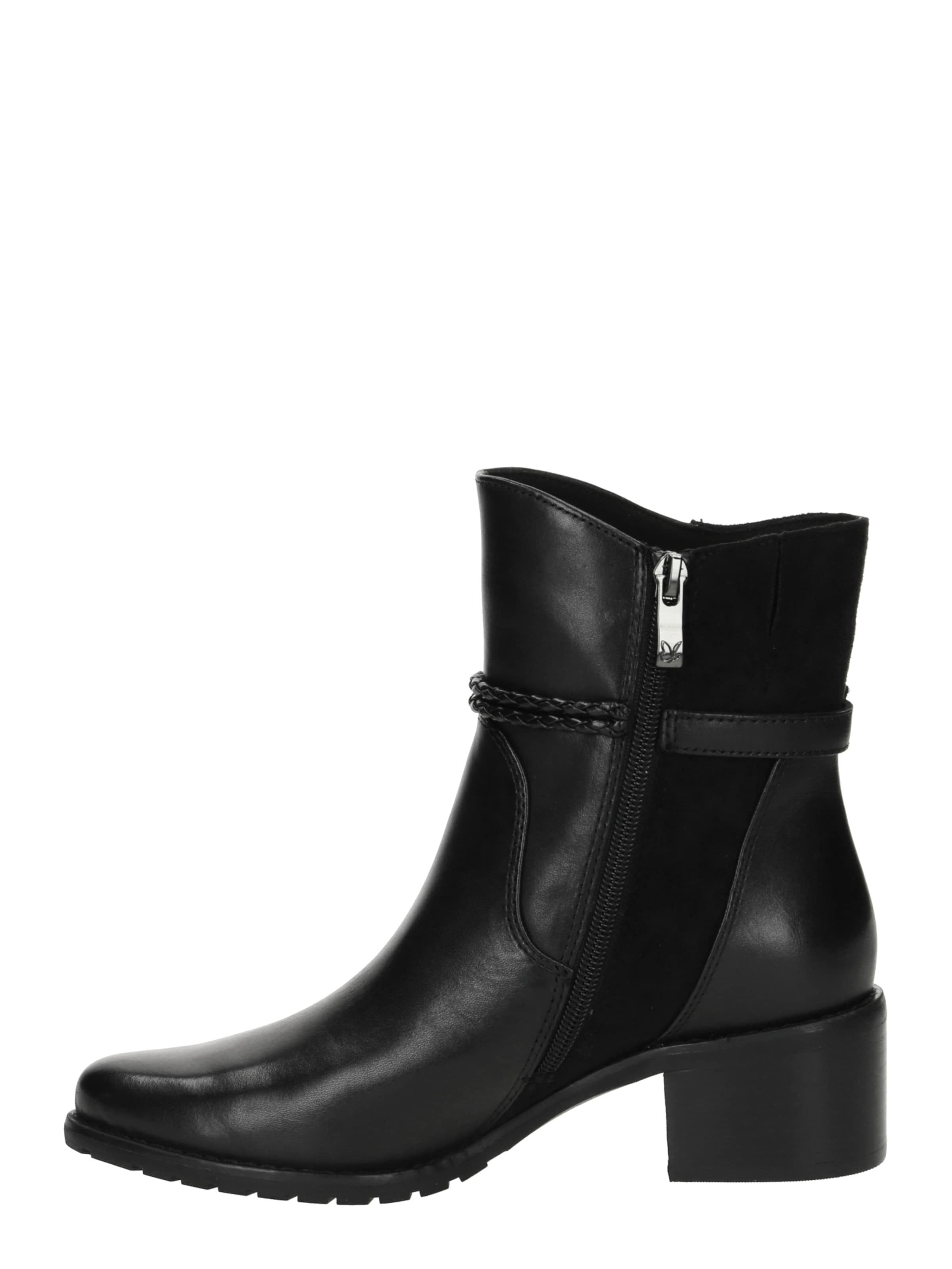 CAPRICE Stövlett i svart