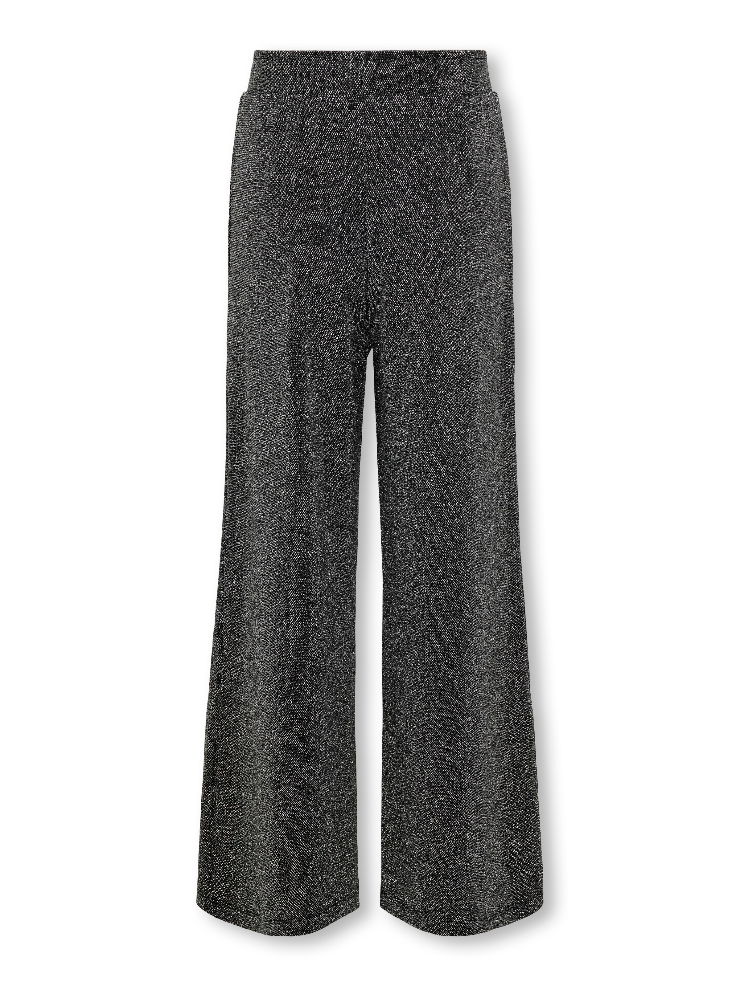 Wide leg Pantaloni 'KOGQueen' di ONLY GIRLS in nero