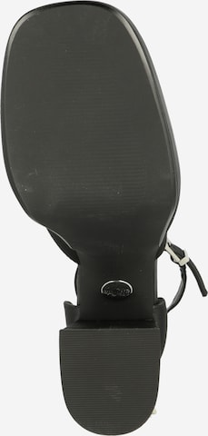 BUFFALO Strap Sandals 'May Dorsay' in Black