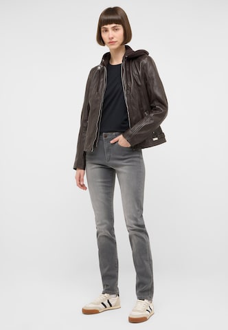 MUSTANG Slimfit Jeans 'Crosby' in Grau: Vorderseite