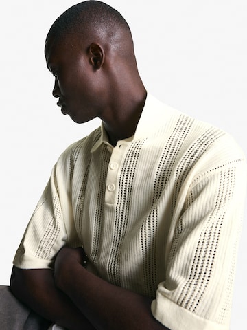 Bershka Shirt in White