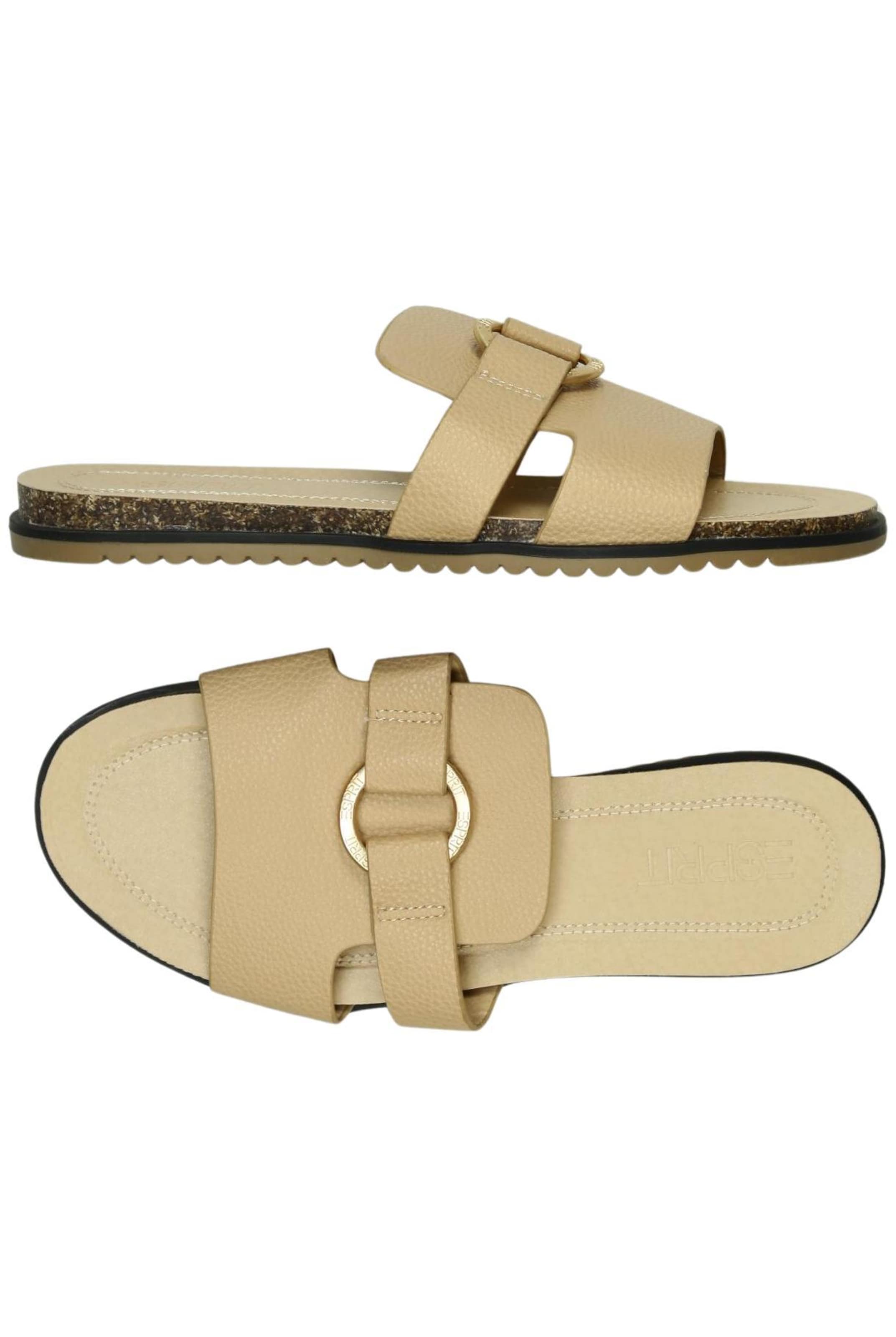 ESPRIT Sandalen 37 in Beige: Vorderseite