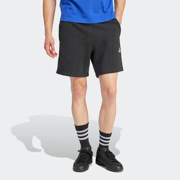 ADIDAS SPORTSWEAR Workout Pants in Black: front