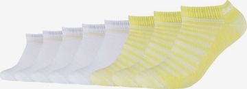 SKECHERS Athletic Socks in Yellow: front