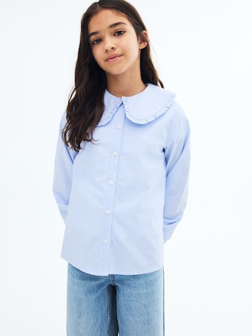 MANGO KIDS Blúzka 'CARMEN' - Modrá: predná strana
