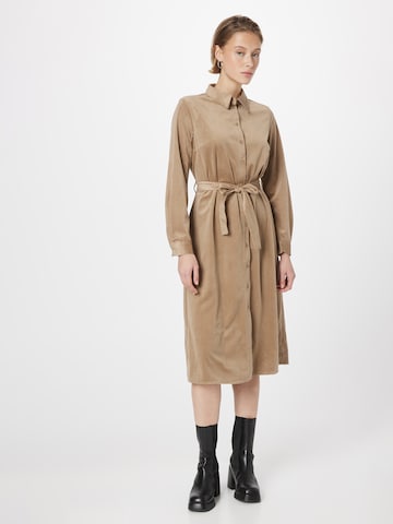 VERO MODA Shirt dress 'IDA' in Brown: front