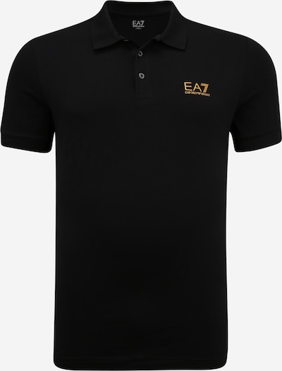 EA7 Emporio Armani T-Shirt in goldgelb / schwarz, Produktansicht
