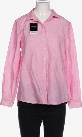Tommy Jeans Bluse M in Pink: predná strana