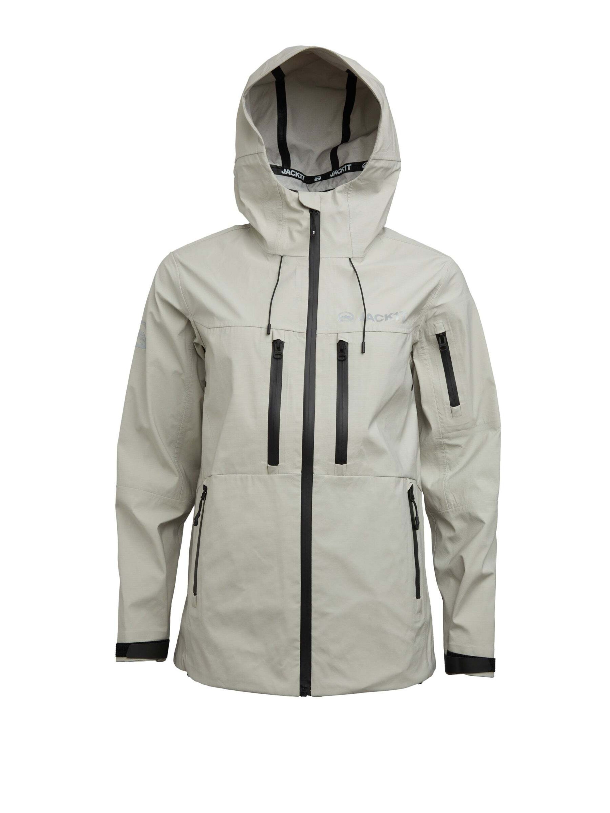 JACK1T Funktionsjacke 'Lithium' in Weiß: Vorderseite