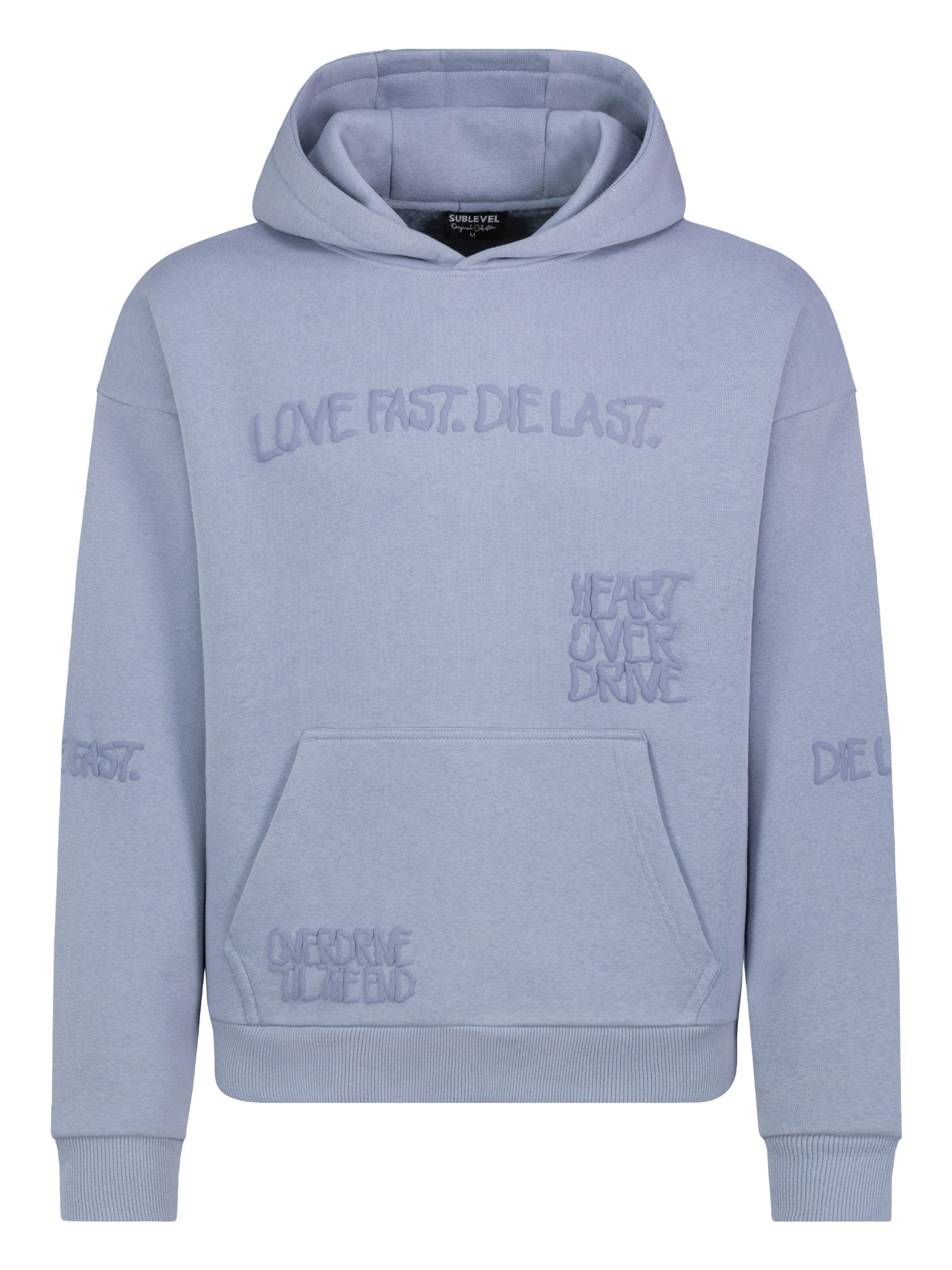 Sublevel Sweatshirt in Blauw: voorkant