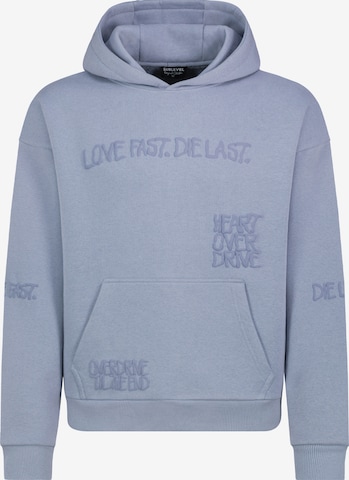 Sublevel Sweatshirt in Blau: Vorderseite
