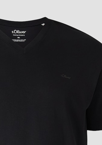 s.Oliver Shirt in Zwart