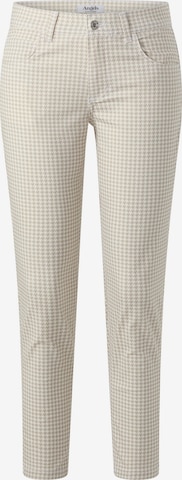 Angels Skinny Pants in Beige: front