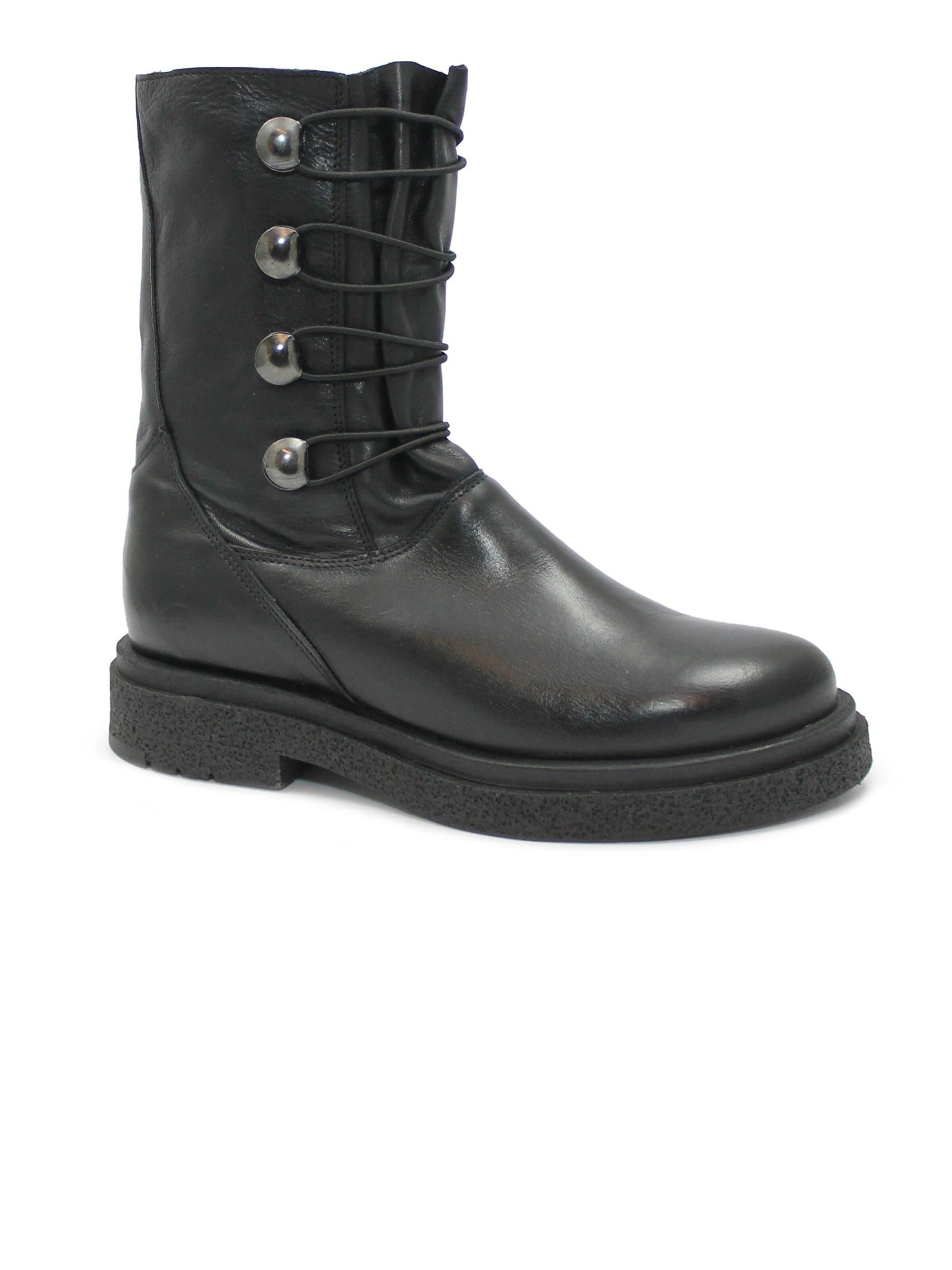 FELMINI Schnürstiefel‌‌‌‌ in Schwarz: Vorderseite