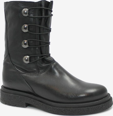 FELMINI - Bota com atacadores em preto: frente