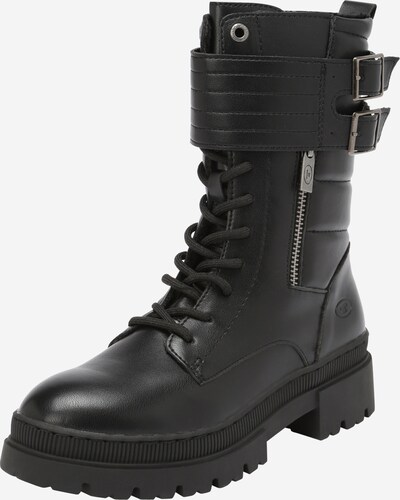 TOM TAILOR Boots σε μαύρο / ασημί, Άποψη προϊόντος