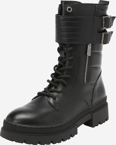 TOM TAILOR Boot i svart / silver, Produktvy