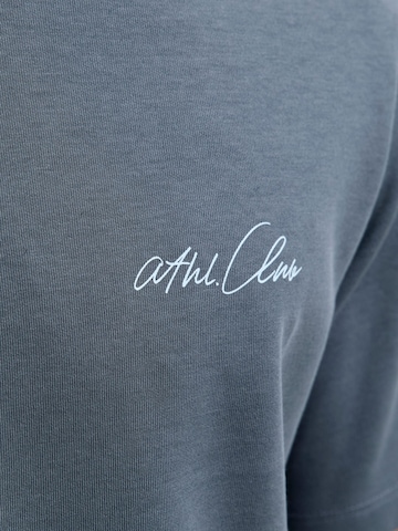 JACK & JONES Shirt 'Abstract' in Grey: front