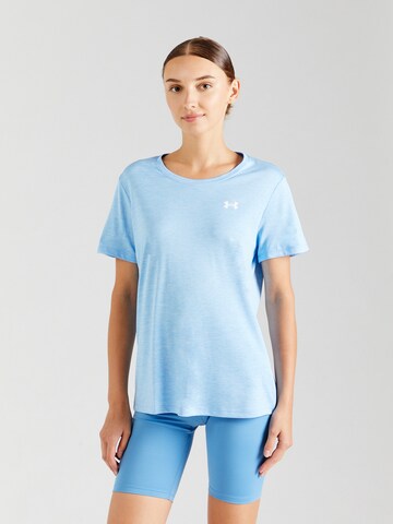 UNDER ARMOUR Performance shirt 'Twist' in Blue: front
