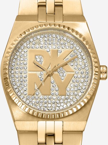 DKNY Analoog horloge ' Logo Watch ' in Goud