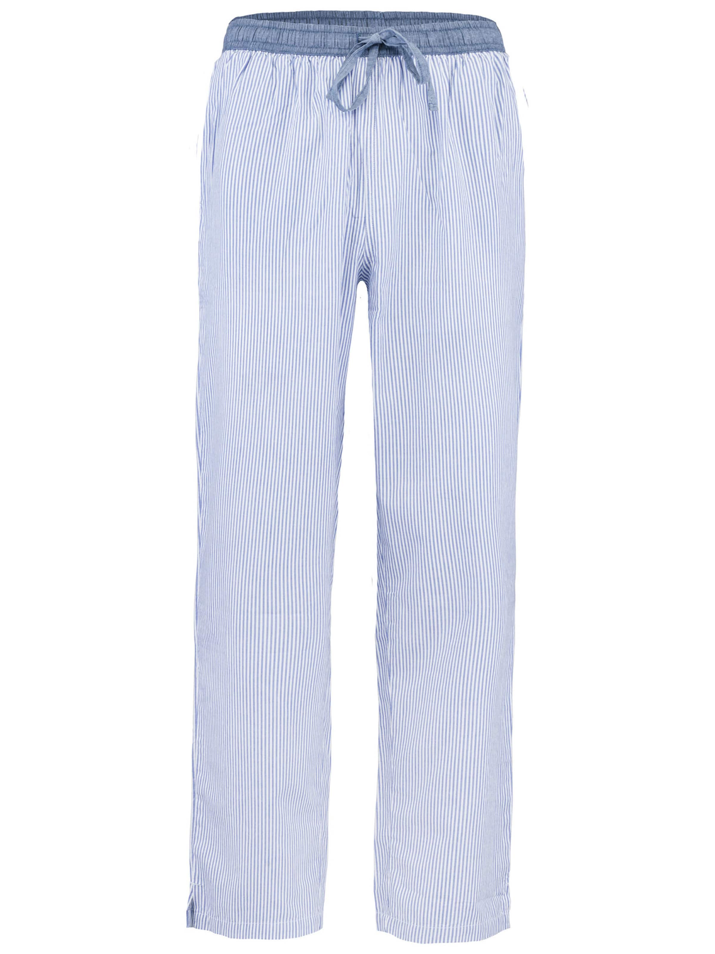 Pantalon de pyjama ' Olden Glory ' Luca David en bleu : devant