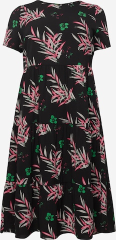 Abito 'LUX' di ONLY Carmakoma in nero: frontale