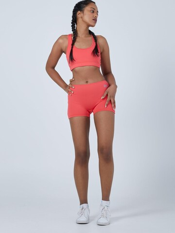 SPORTKIND Sporthose 'Short Tights'‌‌‌‌‌‌‌ in Orange: Vorderseite