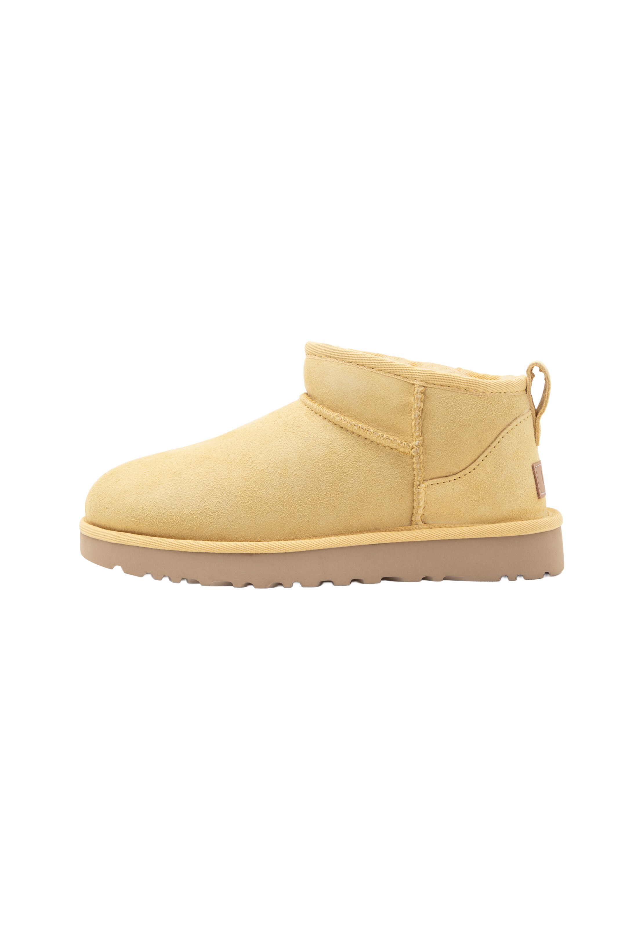 UGG Ботинки 'CLASSIC ULTRA MINI' в Желтый: спереди