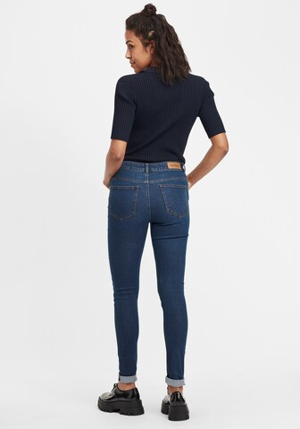 Oxmo Skinny Jeans Hose 'Lenna' in Blau