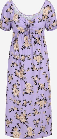 Dorothy Perkins Petite Letné šaty - fialová: predná strana