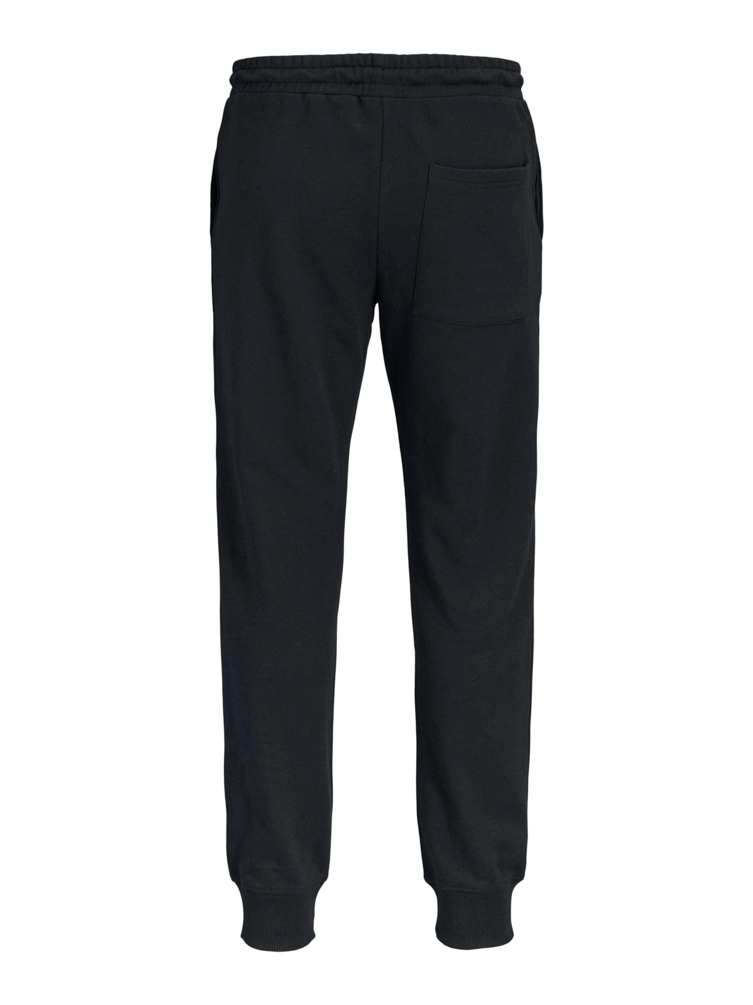 Jack & Jones Plus Tapered Pants 'JPSTGORDON COLLEGE' in Black