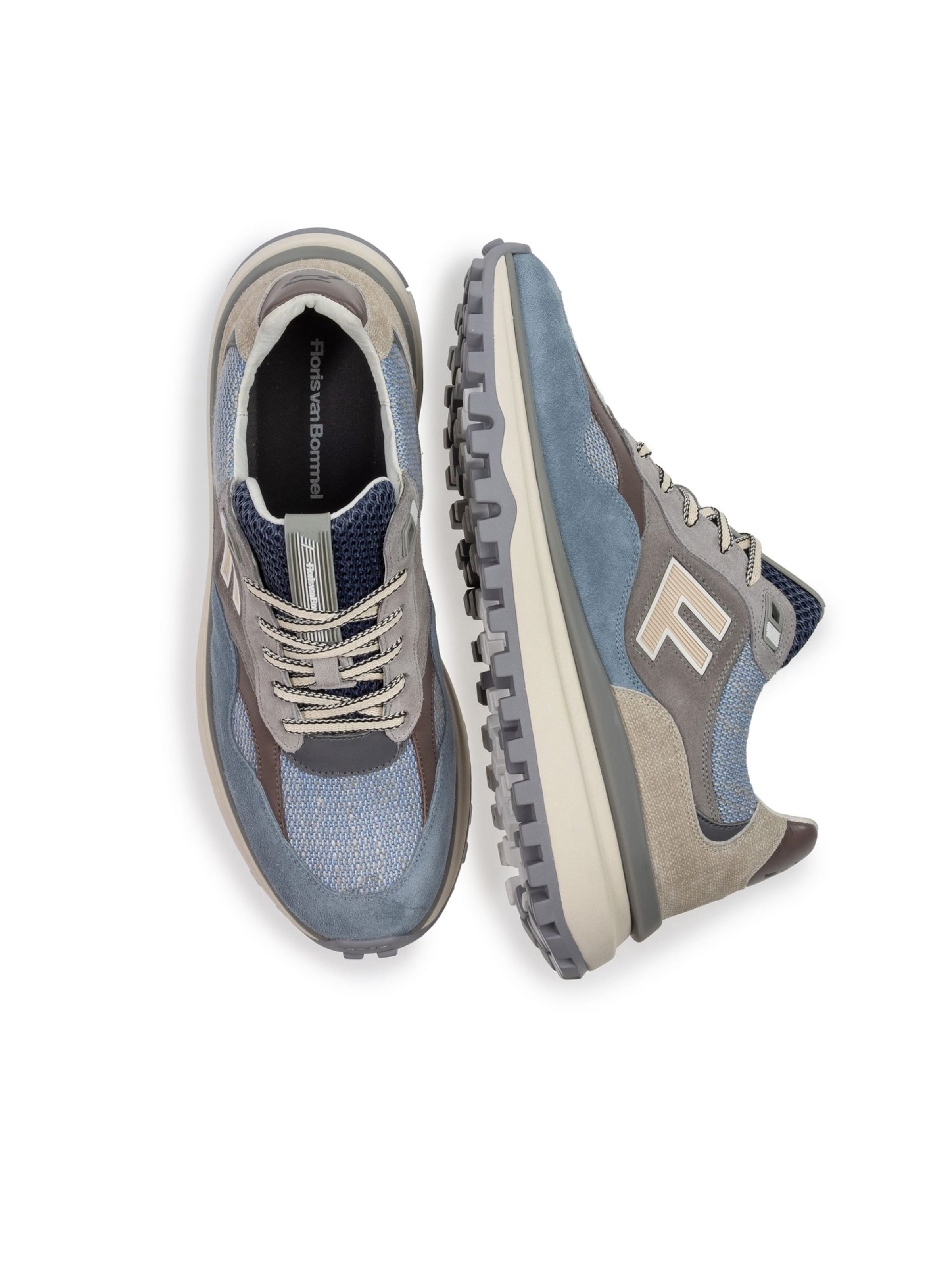 Floris van Bommel Sneaker 'DE Gripper 01' in Blau