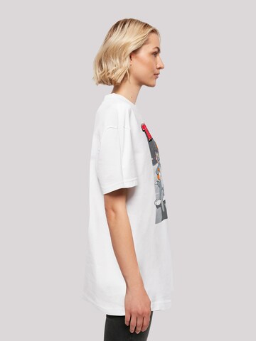 F4NT4STIC T-Shirt 'Tom und Jerry Basketball Buddies' in Weiß
