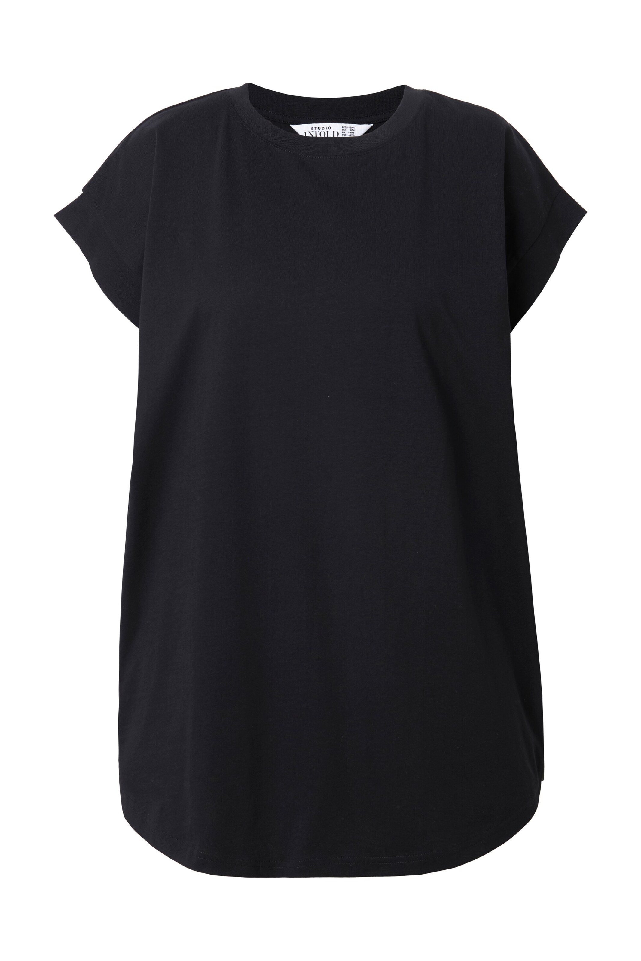 Studio Untold Shirt in Schwarz: Vorderseite