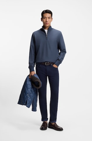 BOSS Sweatshirt ' H-Sidney ' in Blue