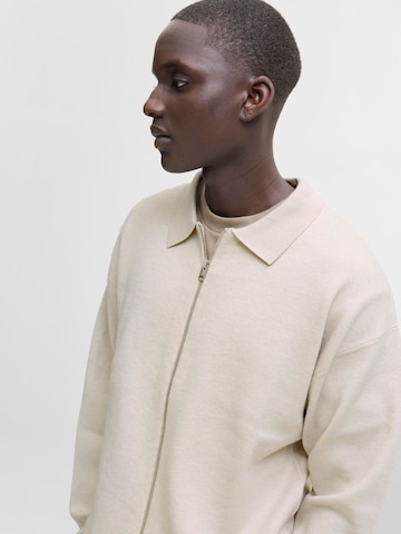 Vestes en maille JACK & JONES en beige