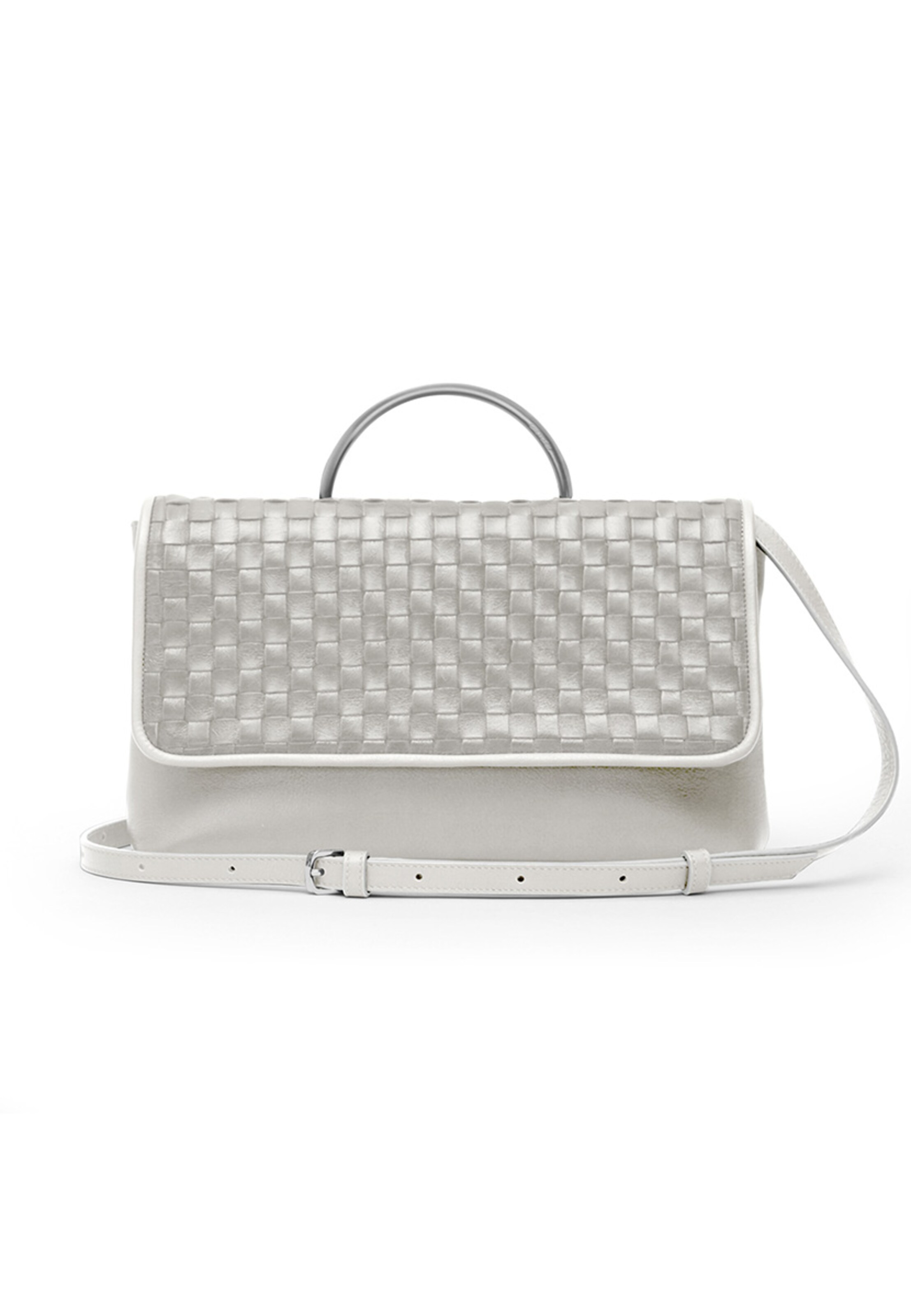 Gretchen Handbag 'Chess' in Grey: front