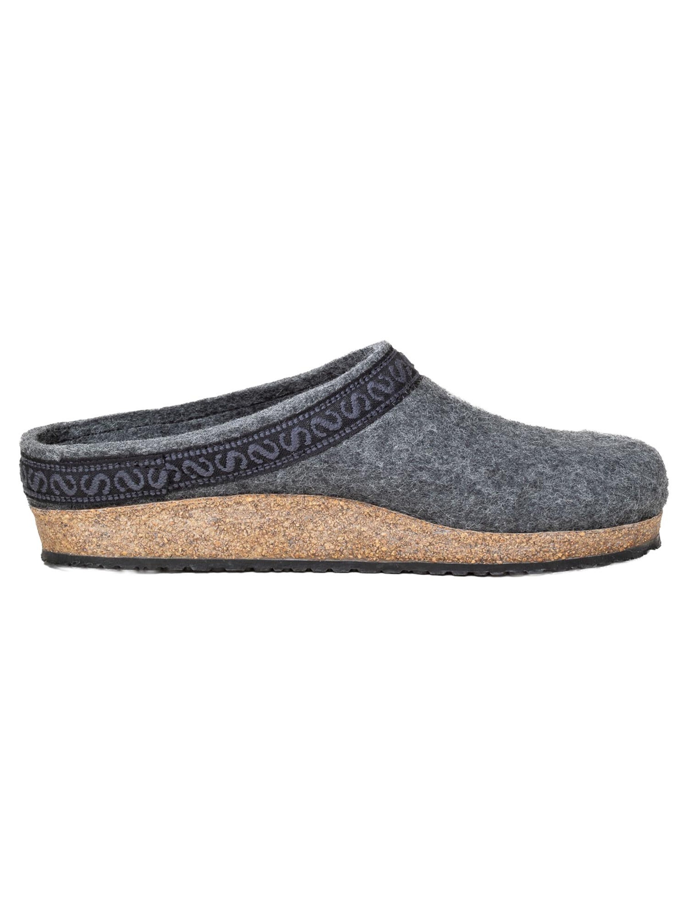 Stegmann Clogs 'Filz' in Grey