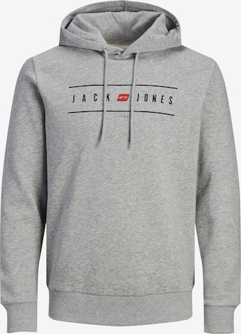 JACK & JONES - Sudadera 'ELLIOT' en gris: frente