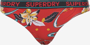 Superdry Bikinihose 'Surf' in Rot: predná strana