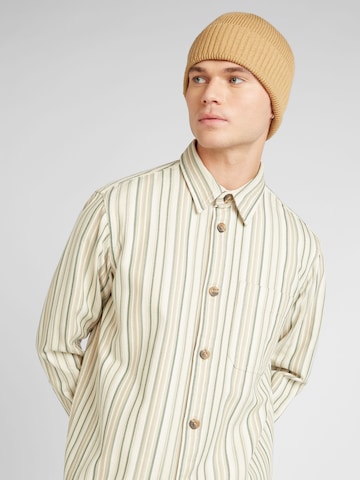 SELECTED HOMME - Ajuste regular Camisa 'JAMES' en beige
